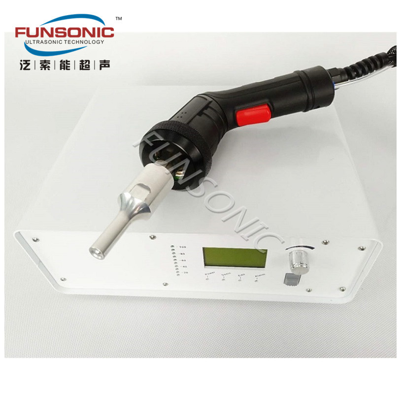 2019新款 折叠式超声波铆焊机 折叠式超声波手焊枪 送网纹焊头1只