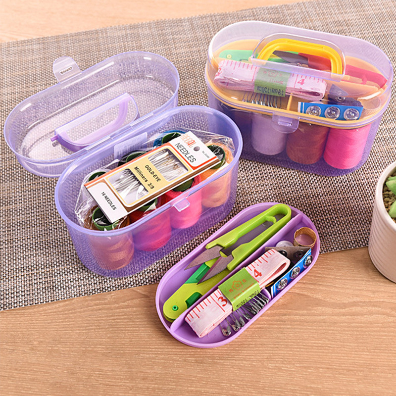 Sewing Box Set of 10 pieces household se...