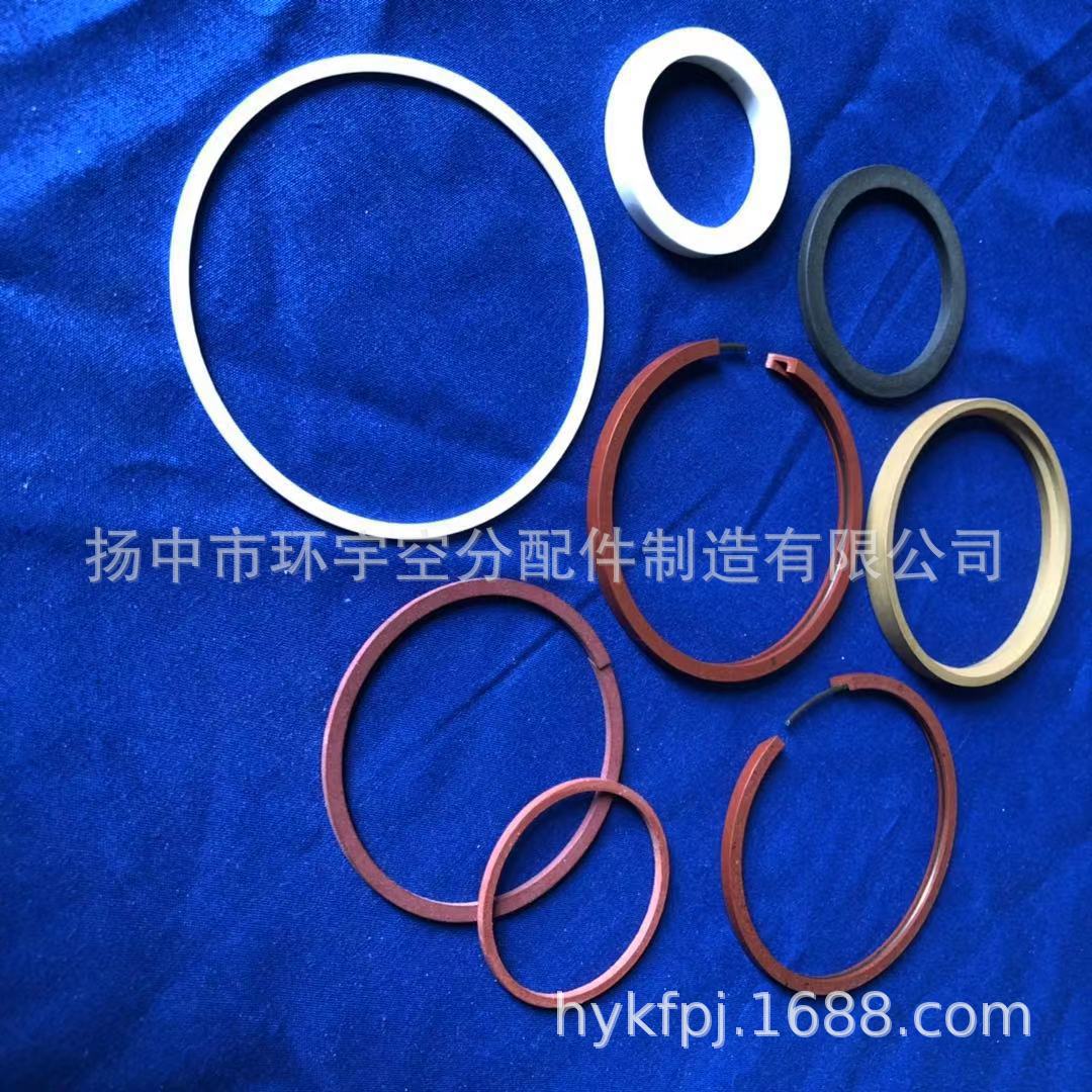 无油空压配套机活塞环 扬中厂家  耐磨密封环 耐高温活塞环