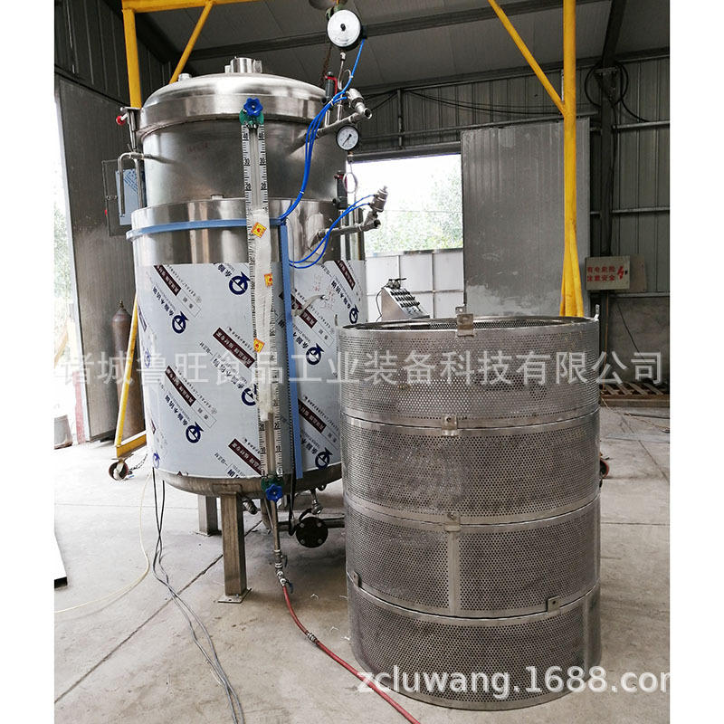 生产销售蒸汽加热高压蒸煮罐 海参负压蒸煮罐 黄豆蒸煮罐
