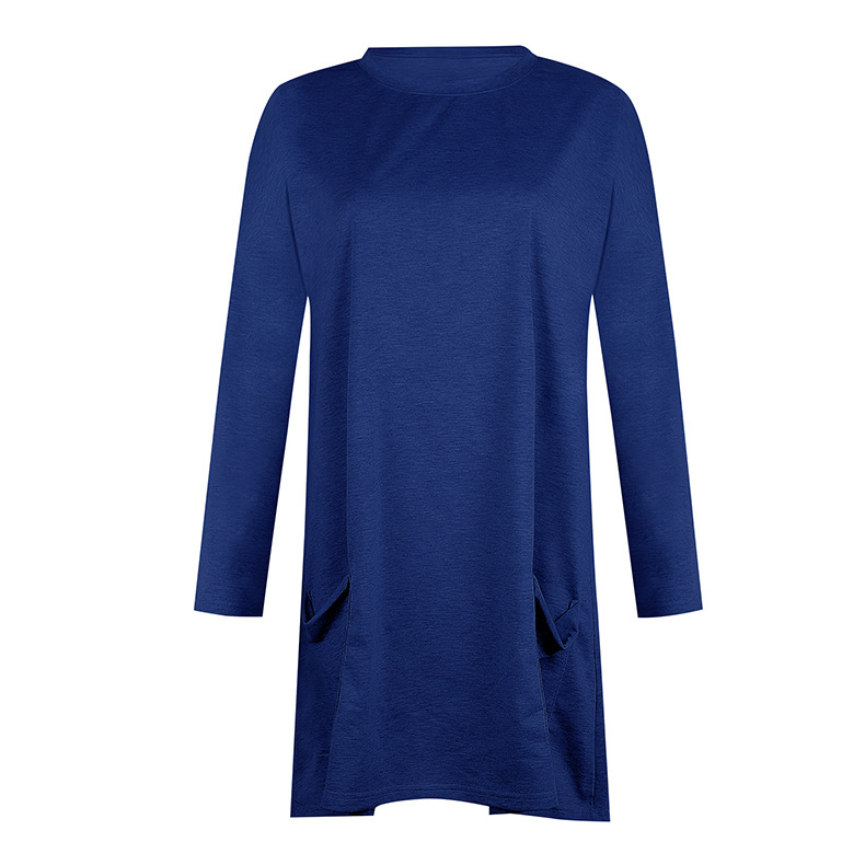 new fall/winter long-sleeved loose long T-shirt  NSZH28768