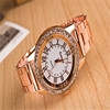 Fashionable quartz watches, metal men's watch, steel belt, wish