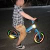 Children's bicycle, balance bike, retroreflective walker, night sticker