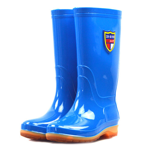 Waterproof Tall Cylinder Kitchen Rain Boots for Women, Fashionable Women's Rain Boots, Durable, Slip-Resistant, Breathable, Protective Waterproof Shoes