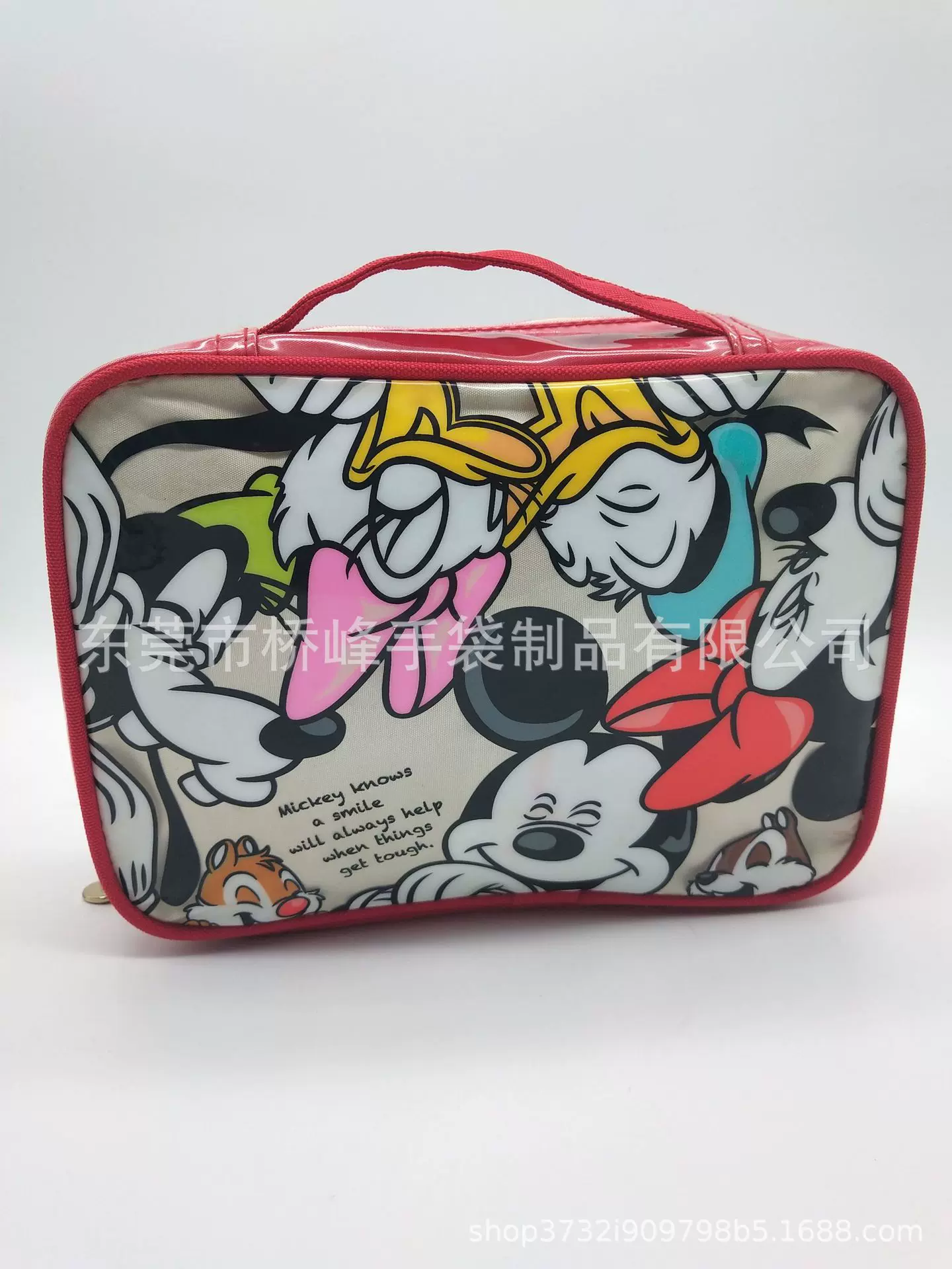 桥峰定制 化妆包 收纳包小号便携大容量多功能洗漱包防水动漫可爱