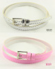 Spring multi -color lady's fine belt with candy color waistband gift belt wholesale one generation