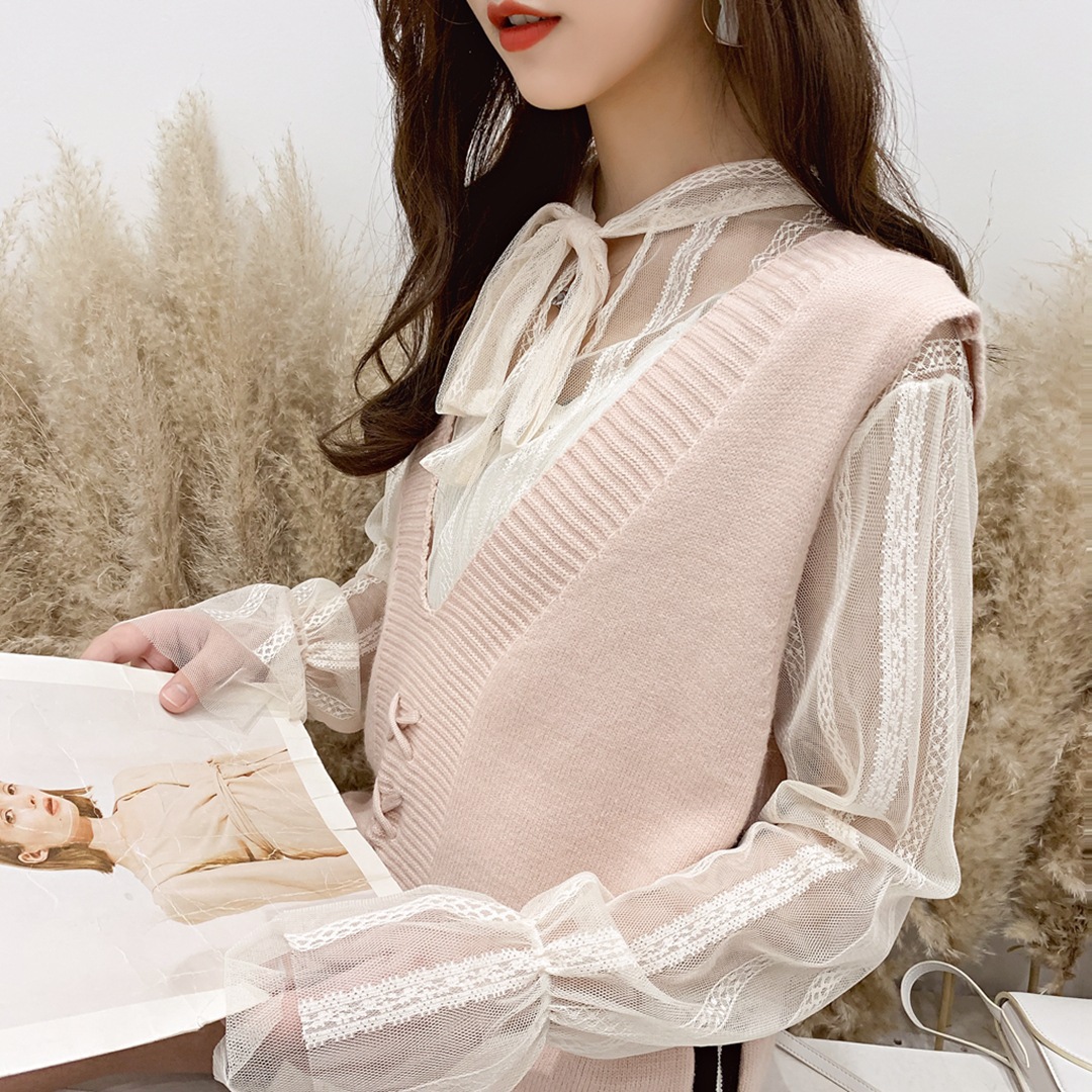 Gilet femme en Mélange de fibres chimiques - Ref 3316527 Image 19