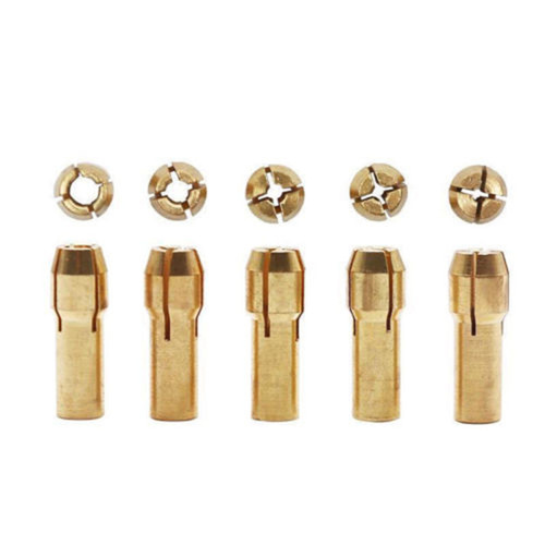 Manufacturer supplies four-petal electric grinding copper chuck set 2.35/3.17 small motor copper chuck 7-piece set motor accessories