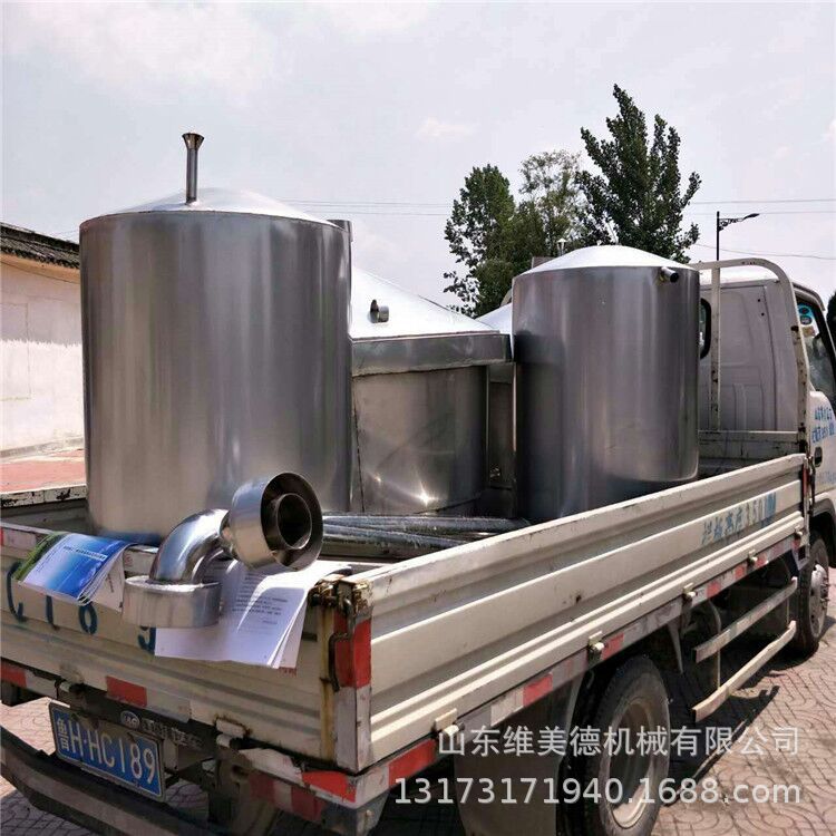 新型白酒蒸馏设备白酒酿酒设备批发不锈钢冷却器