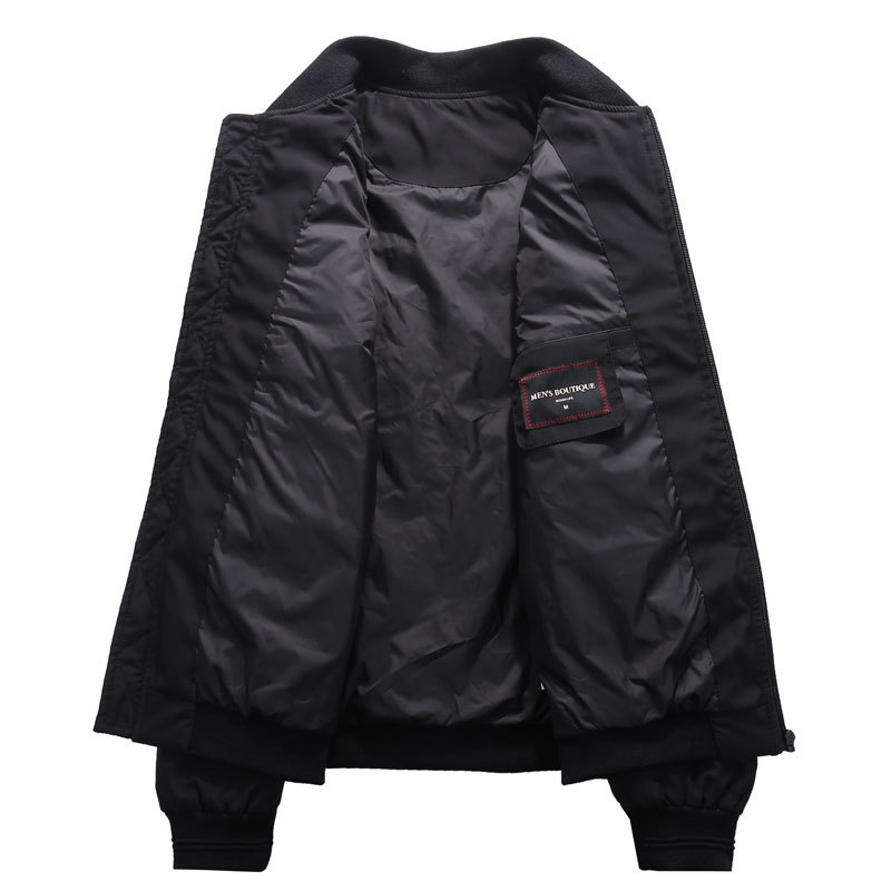 Cross-Border chaqueta de los hombres de invierno cálido moda chaqueta de béisbol de moda juvenil versátil guapo chaqueta casual hombres