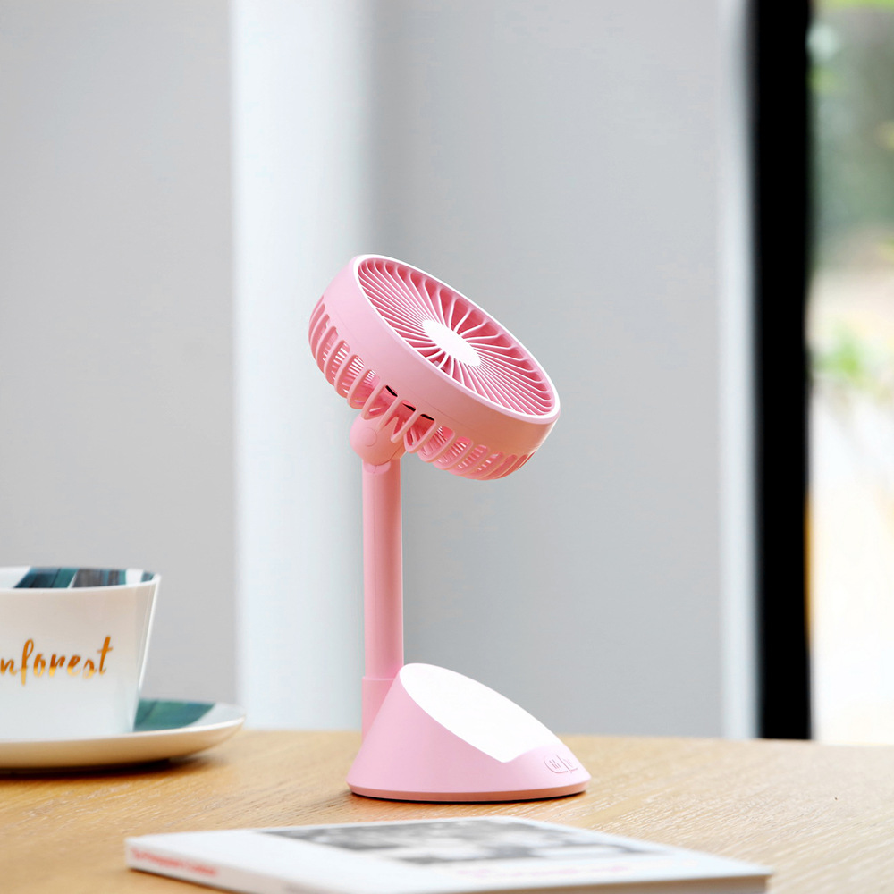跨境新款創(chuàng)意臺式旋轉(zhuǎn)風(fēng)扇 迷你靜音辦公室桌面USB插電電風(fēng)扇廠家