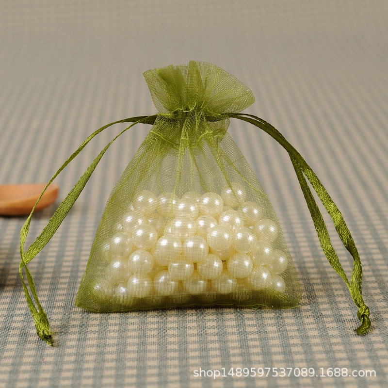 Оливковый зеленый; 5*7 cm (один размер цвета 100 шт в одной упаковке)