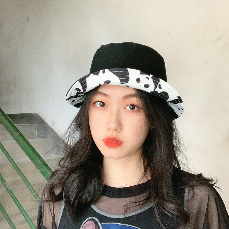 Unisex Basic Cartoon Painted Flat Eaves Bucket Hat display picture 2