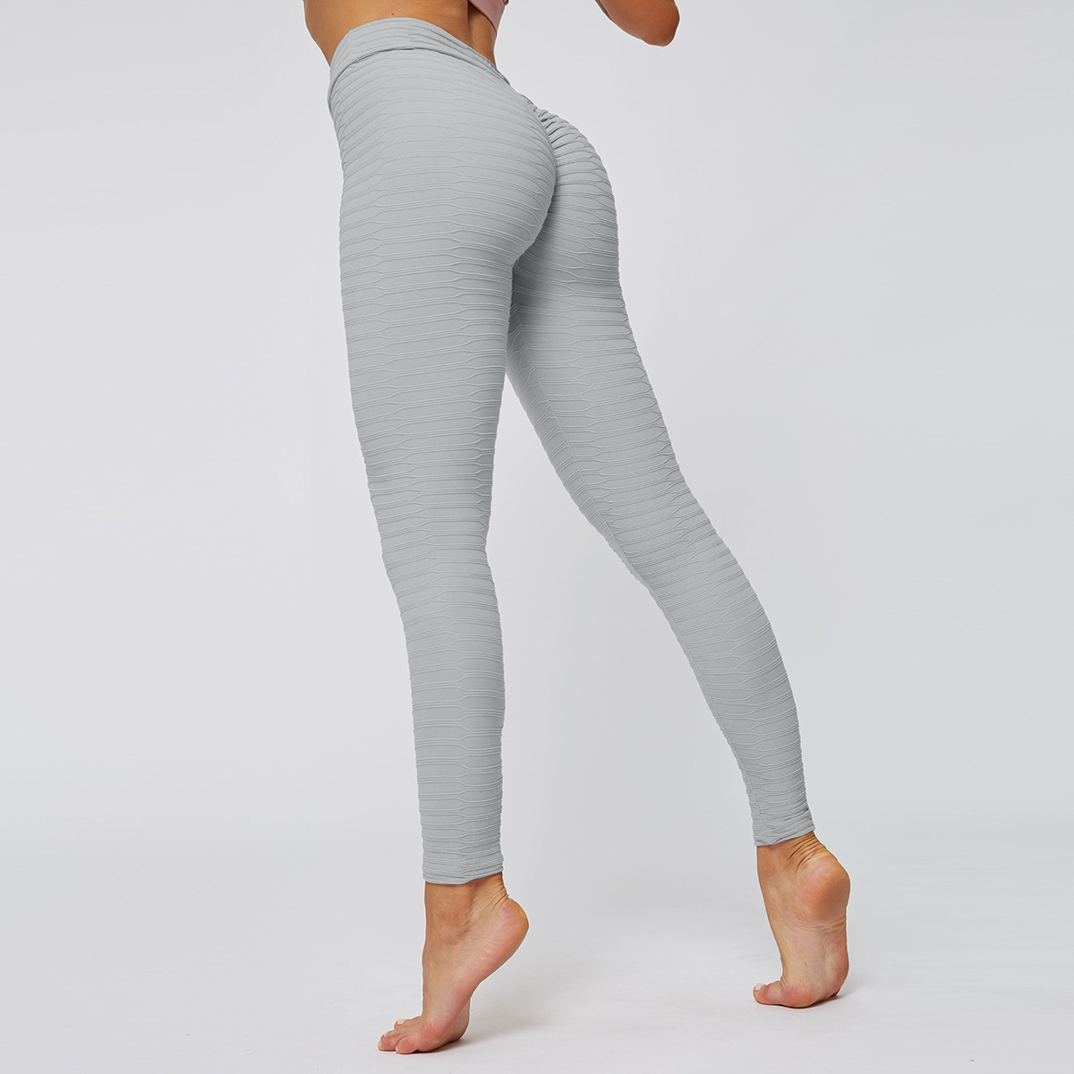 sexy tight three-dimensional hip yoga pants NSLX9032