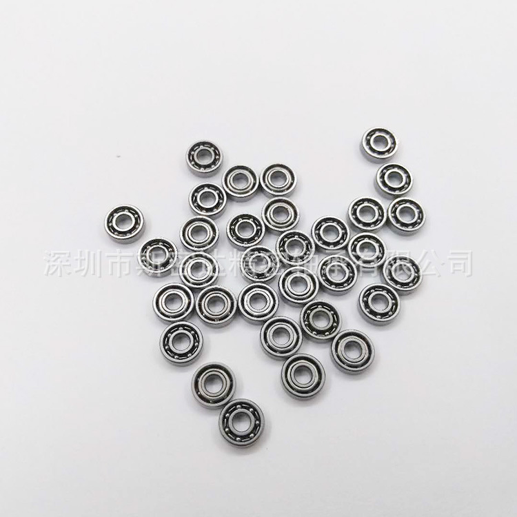 生产MR83开式轴承尺寸3*8*2.5纹秀机玩具轴承