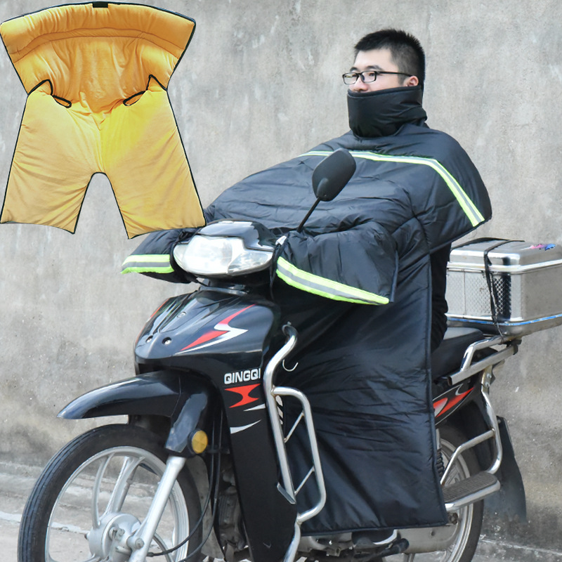 弯梁加绒带围脖