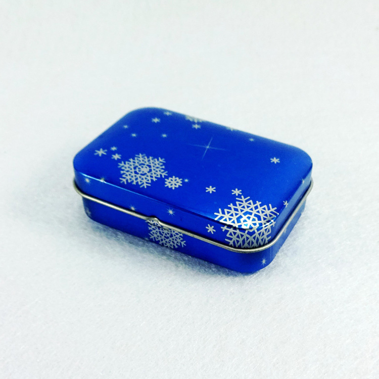 台湾爆款耳机铁盒包装 网红方形耳机铁盒 耳机收纳盒蓝牙量大丛优