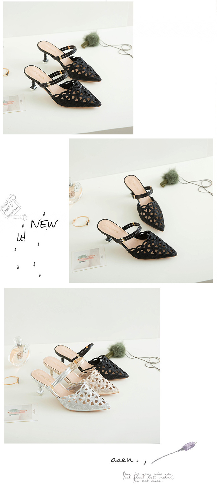 Chaussures été pour femme en Caoutchouc - Ref 3345407 Image 13