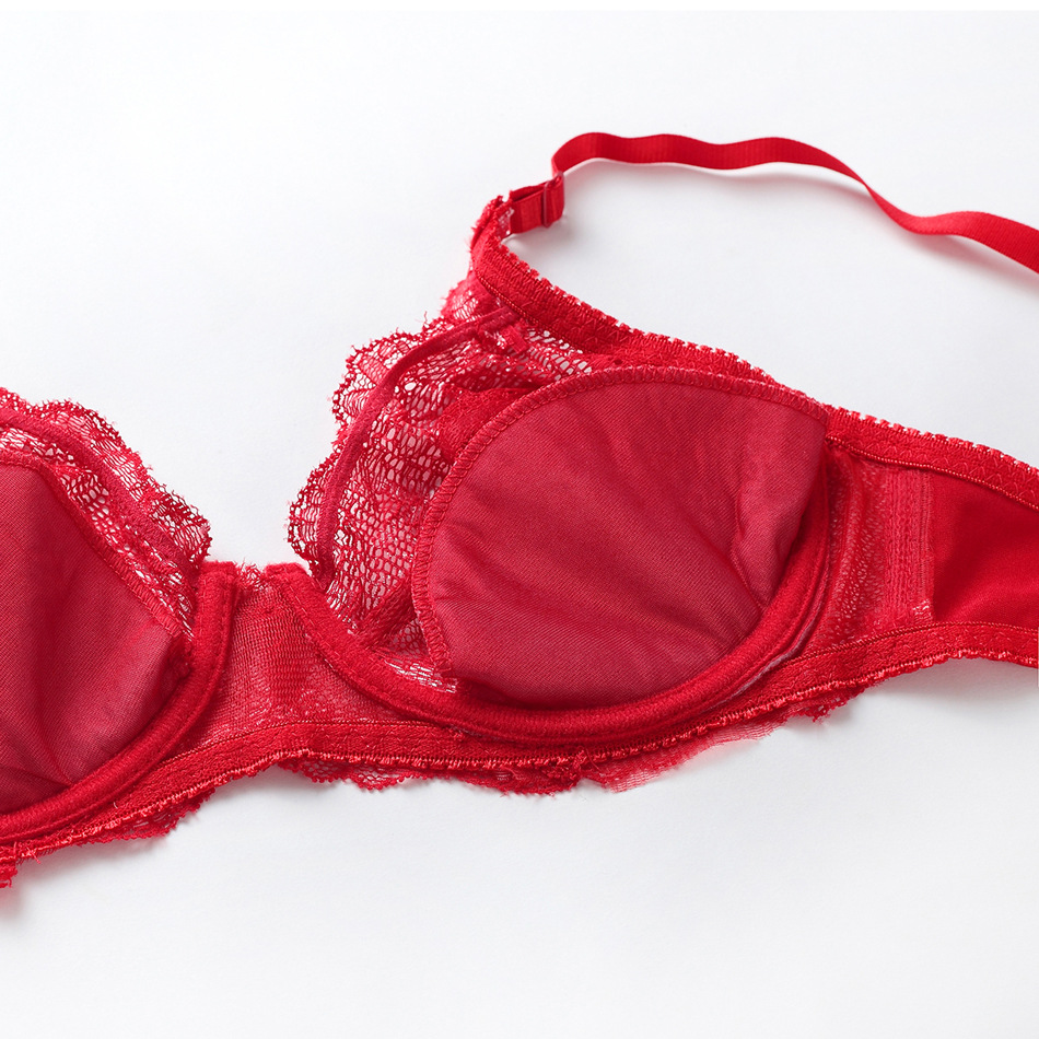 Sous-vêtements pour filles, ensemble de soutien-gorge ultra-fin, transparent, respirant, sexy, pour femmes_voghion.com