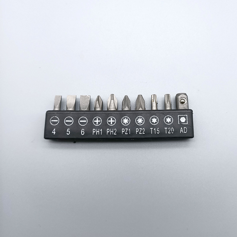 单头批头套装一字十字批头梅花批头 电动螺丝刀万向软轴批头