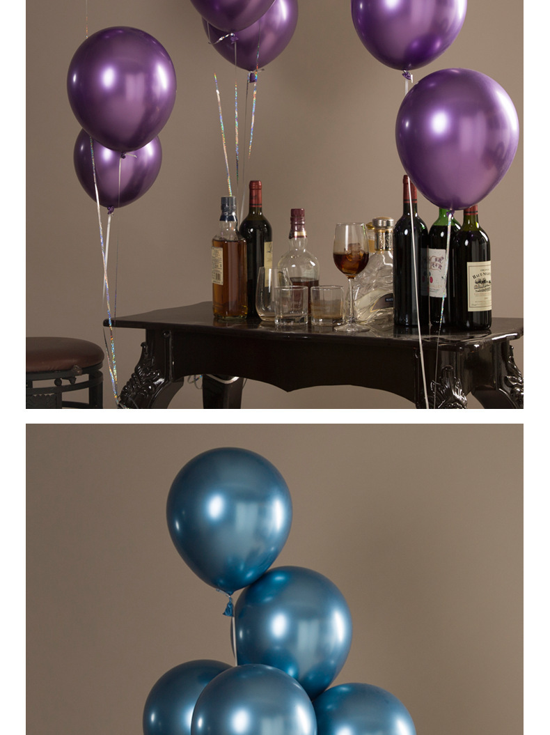 Simple Style Solid Color Emulsion Party 10-inch Balloon display picture 8