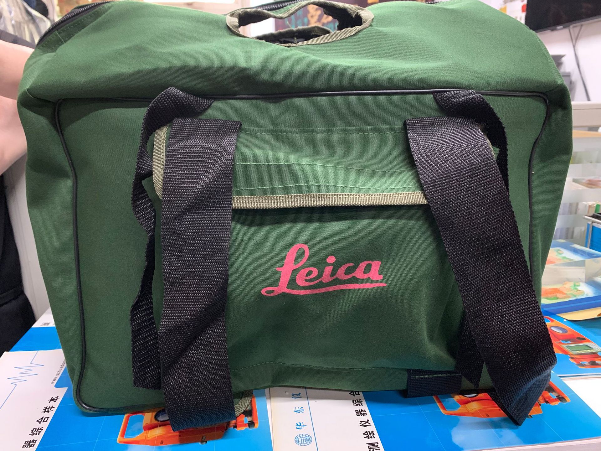 全站仪徕卡背包/绿色TS16/TS15双肩包/帆布背包TS06/TS02/TC402
