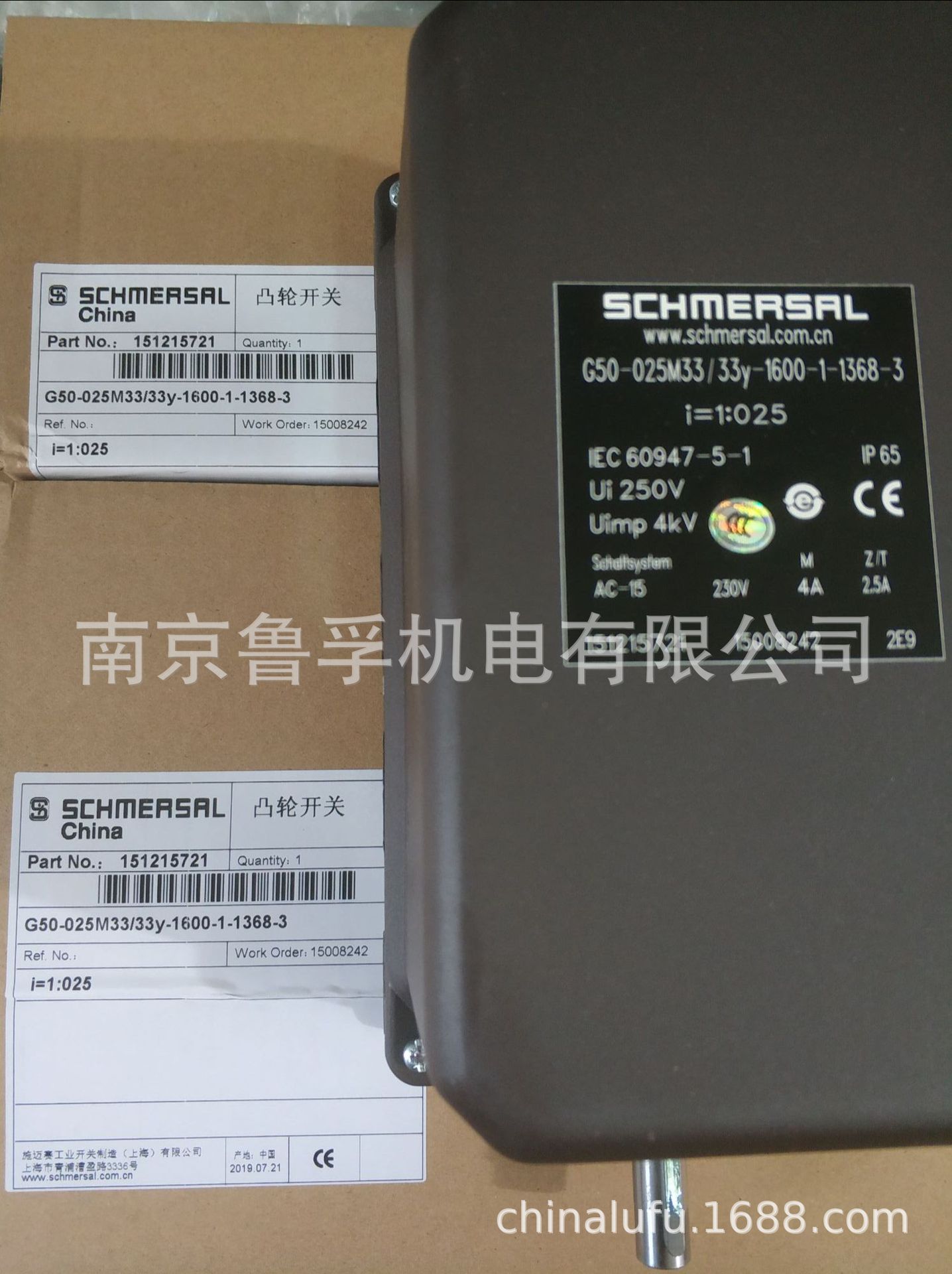 G50-025M33/33Y-1600-1-1368-3施迈赛凸轮开关原装特价，提前询价