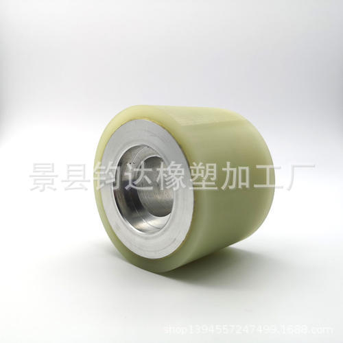 厂家直销定做加工 聚氨酯辊包胶 轴承包胶 铝芯包胶轮 