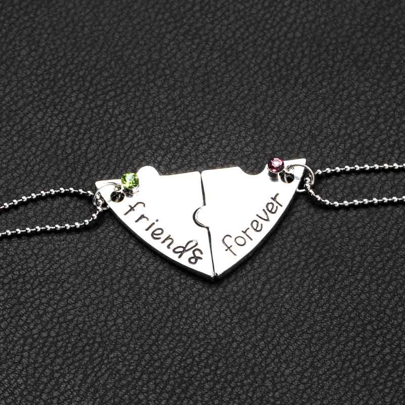 Hot-Selling Four-piece Best Friends Pendant Necklace wholesale