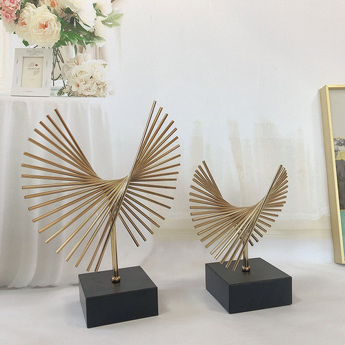 European-style light luxury decorative office desk high-end TV cabinet decoration wine cabinet home decor item