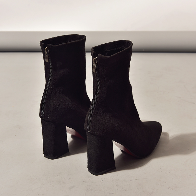 Bottes femme FILLE DE SOLEIL en Daim - Ref 3355082 Image 4