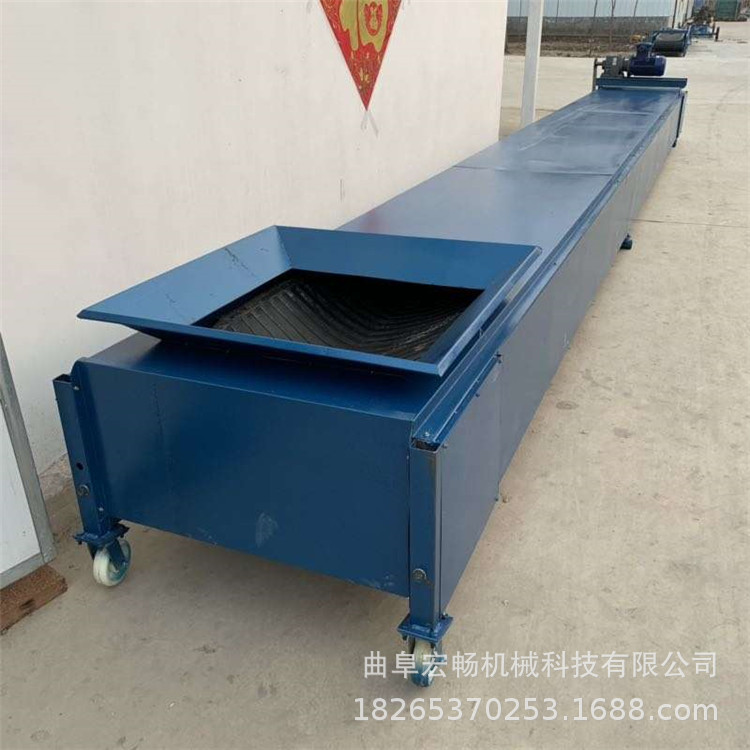 生活垃圾全封閉式皮帶輸送機防爆電機帶式輸送機