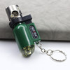 Personalized small welding torch spray gun wind -proof metal plastic creative direct rushing gas inflatable fire lighter