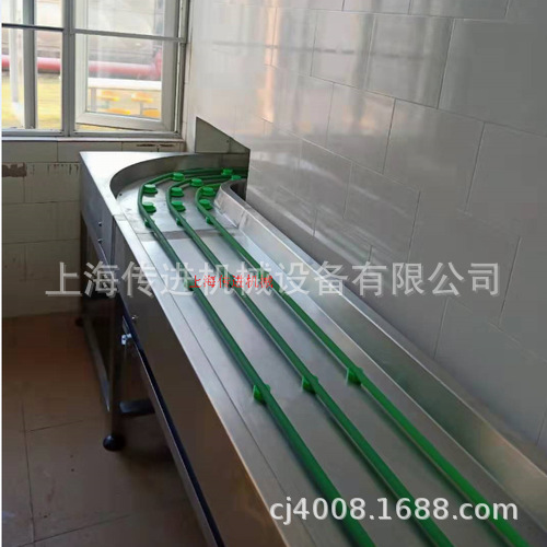 供应通用型餐盘输送机  绳带式通用输送机  萧山圆带餐盘传送带