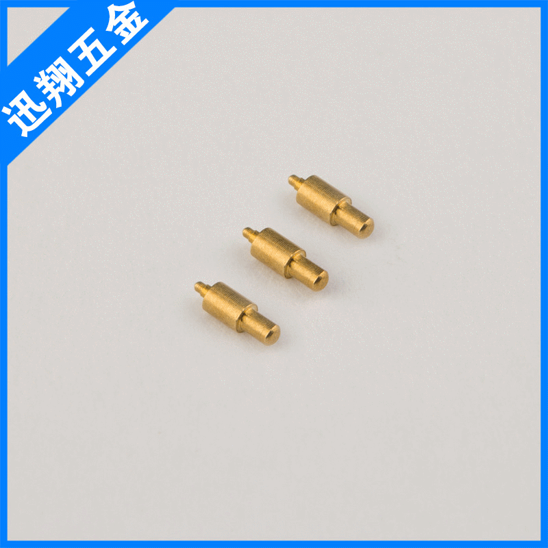 厂家供应 小型灯管铜针 金属t5大头铜针