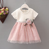 Summer cute dress girl's, 0-4 years, Birthday gift, Korean style, tulle