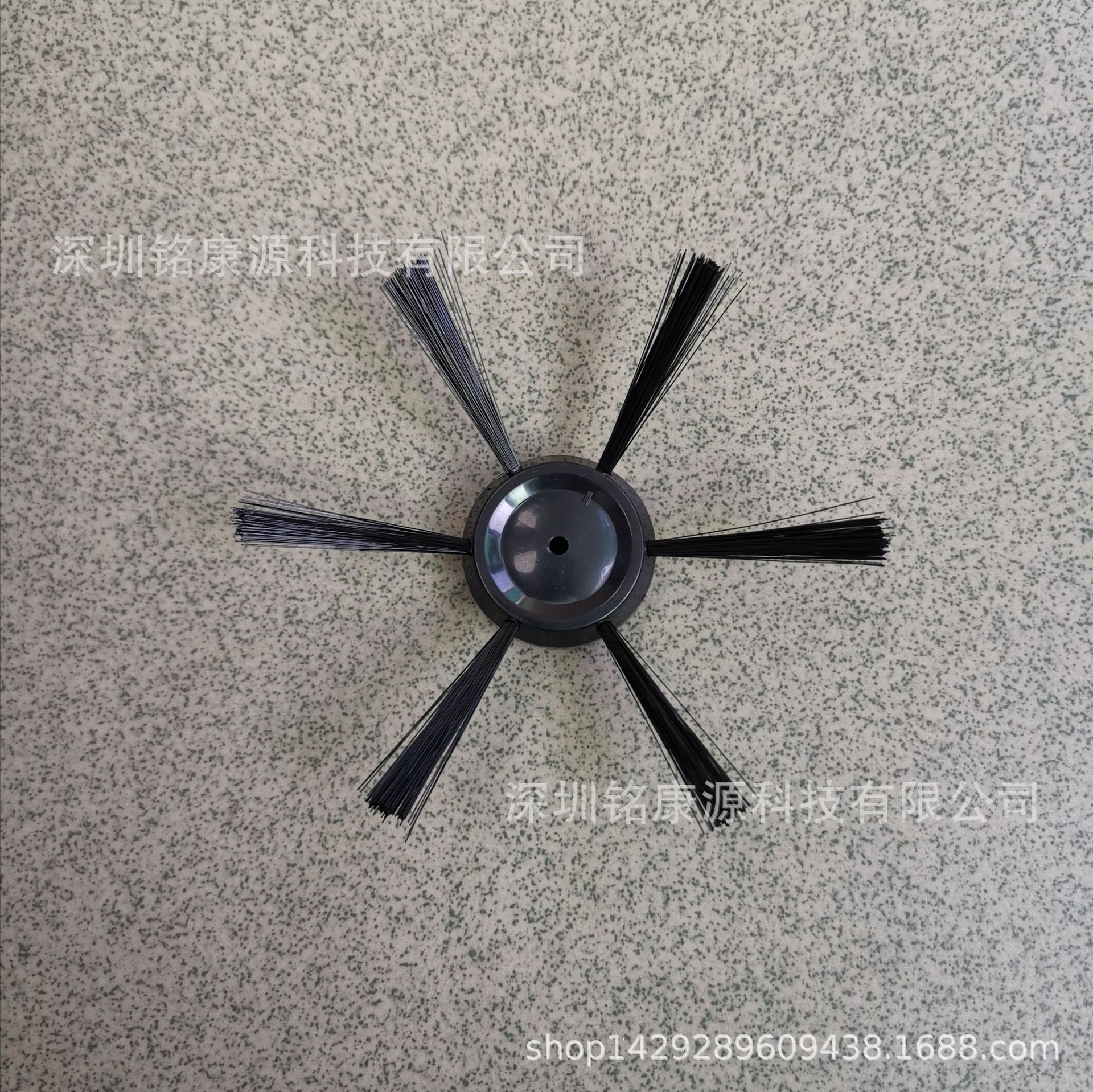 工厂家直销六角边刷智能扫地机器人深圳毛刷植毛加三角刷清洁刷