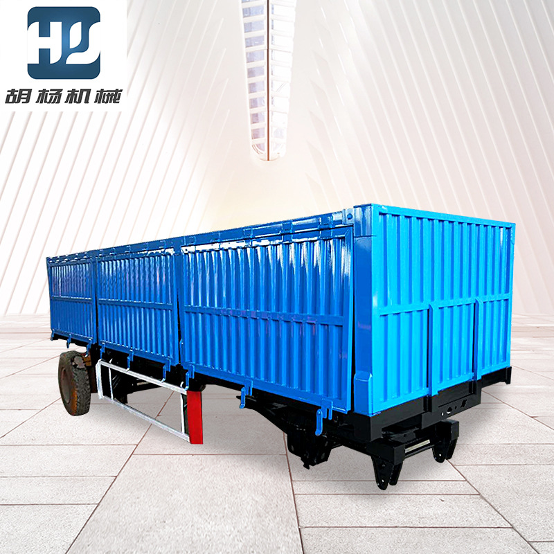 厂家供应  自卸拖车全挂车厂  自卸平板全挂拖车价格仓栅式半挂车