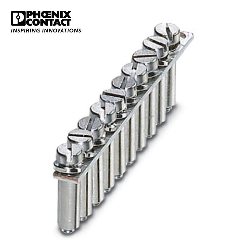 菲尼克斯接线端子短接片连接条固定式桥接件 FBR 10-5-EX-2303226