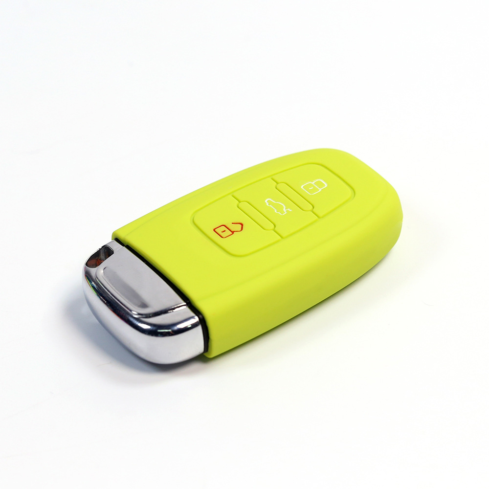 For Audi A6L RS6 RS7 silicone key case R8 S8 key case RS5S4 remote control case Silica ge