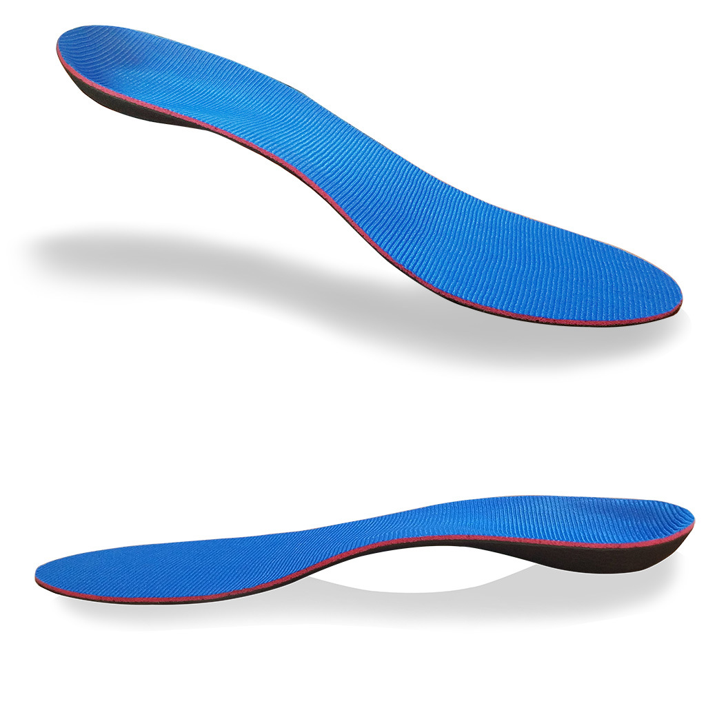 Orthopedic insoles for flat feet, pigeon toes, and arch support; breathable and sweat-wicking.