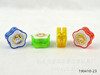 Plastic yoyo, realistic small football basketball toy, 4cm