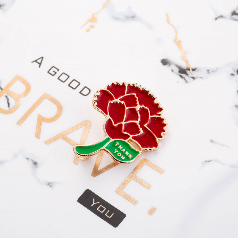 11g Weight Brooches Classification Daily Occasion Alloy Material Mother'S Day Festival Flower Pattern Women's Gender Plating Design Elegant Style Elegant Flower Alloy Plating Women's Brooches 21