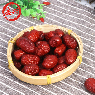 新疆大枣灰枣 农家散装红枣子干果零食开袋即食500g 新货厂家批发|ru