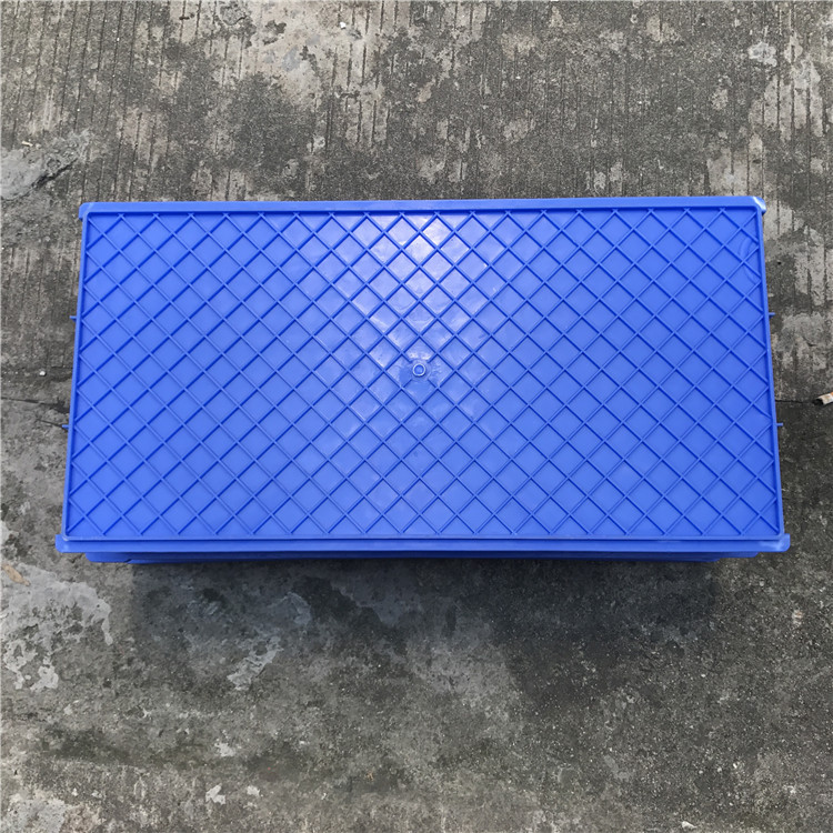 防静电塑料周转箱黑色静电箱600*300*215 广州电子厂周转胶箱