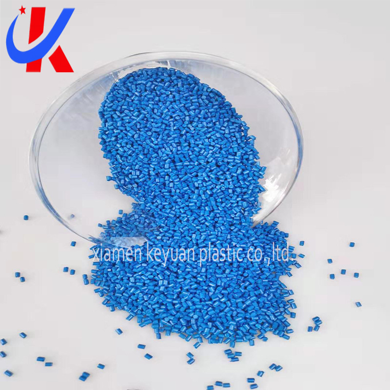 自产客户定制蓝色改性PA6增韧 抗UV 改性聚酰胺原料