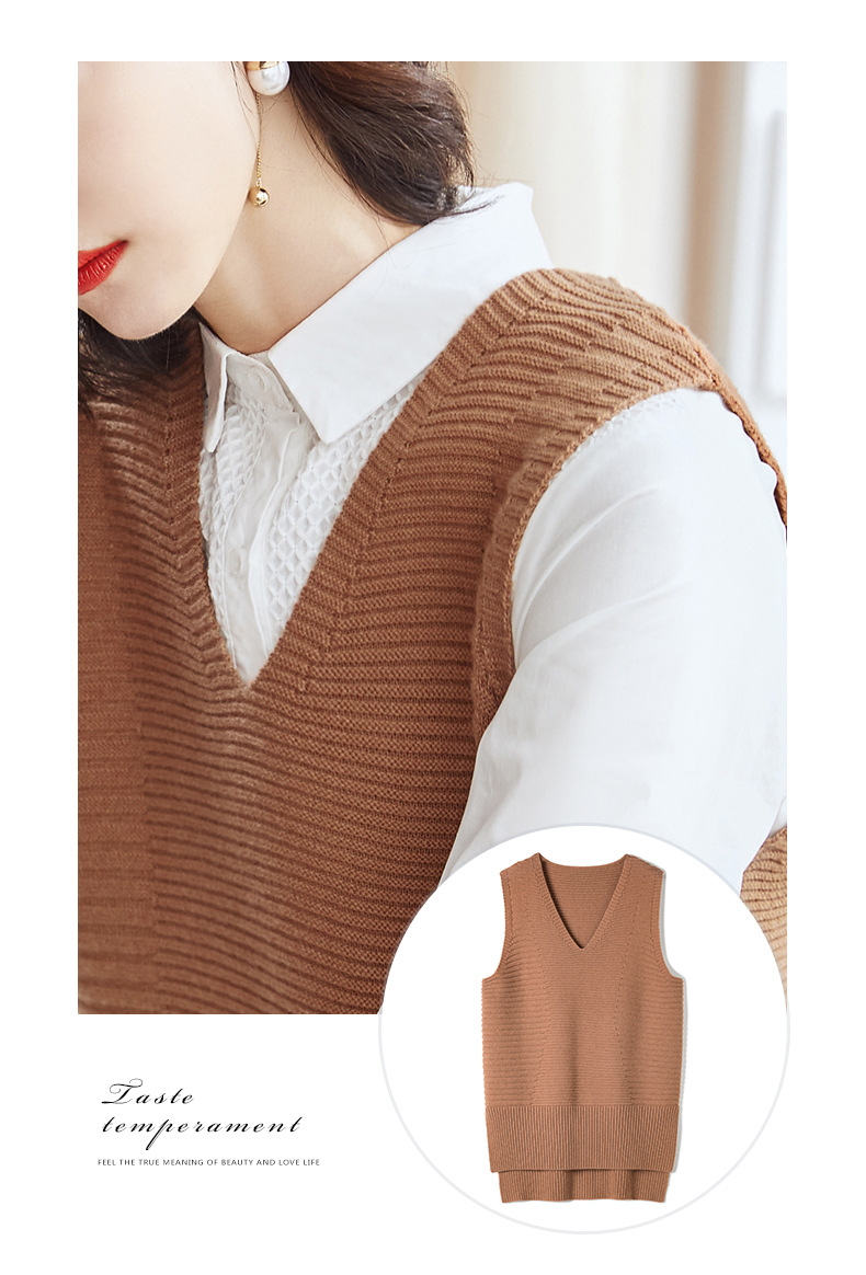 Gilet femme en Tricot - Ref 3316209 Image 10