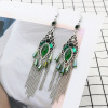 Chain, fashionable ethnic metal earrings, ethnic style, wholesale