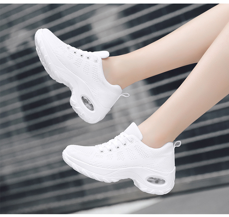 Woman Running Shoes Tennis Shoes Walking Shoes Sneakers Rubber Sole Slip Resistant Sneakers Footgear_voghion.com