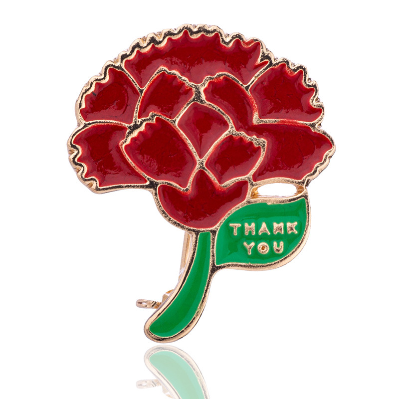 11g Weight Brooches Classification Daily Occasion Alloy Material Mother'S Day Festival Flower Pattern Women's Gender Plating Design Elegant Style Elegant Flower Alloy Plating Women's Brooches 20